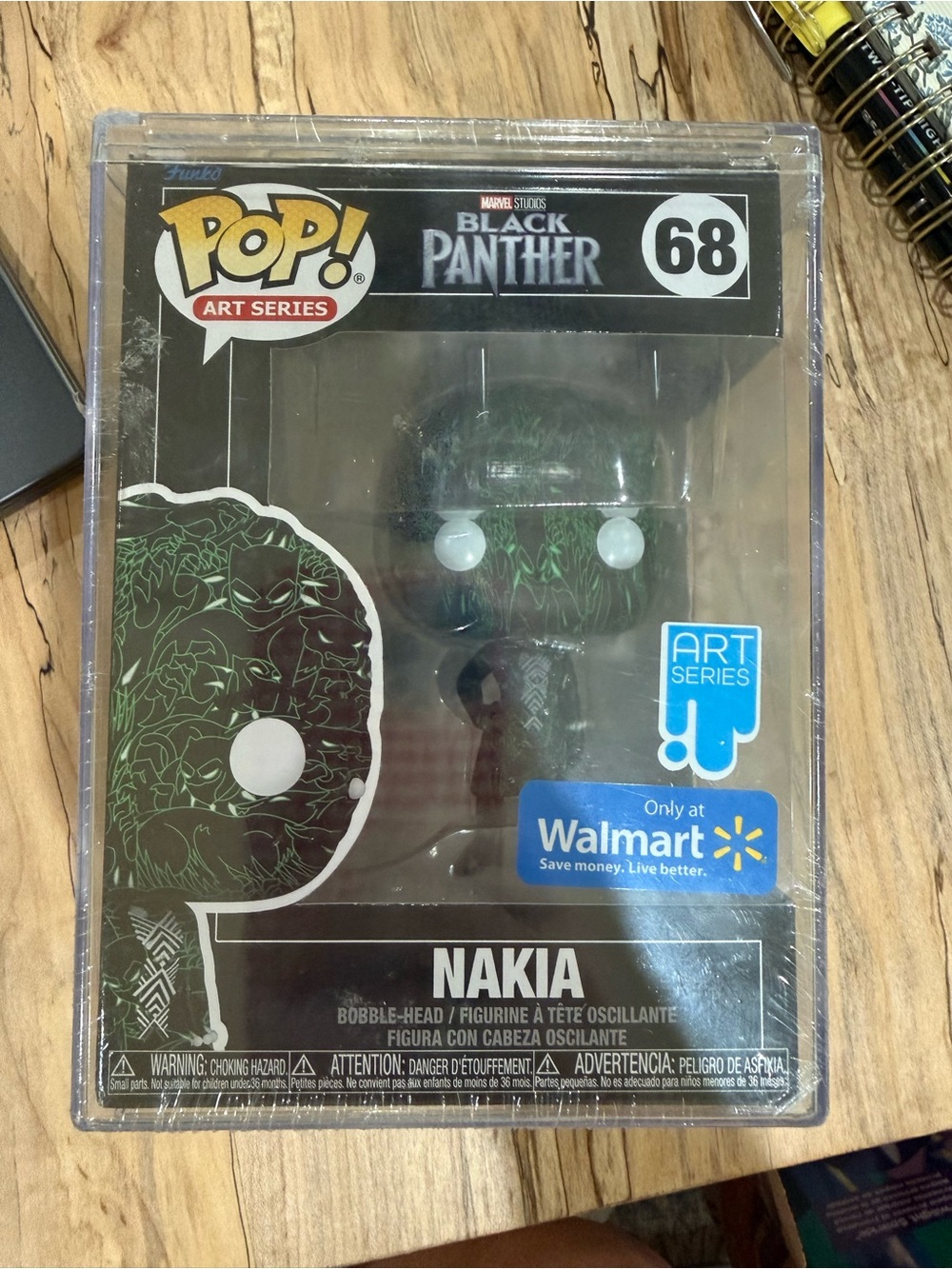 Funko Pop! Black Panther Art Series #68 Damion Scott - Black & Gold